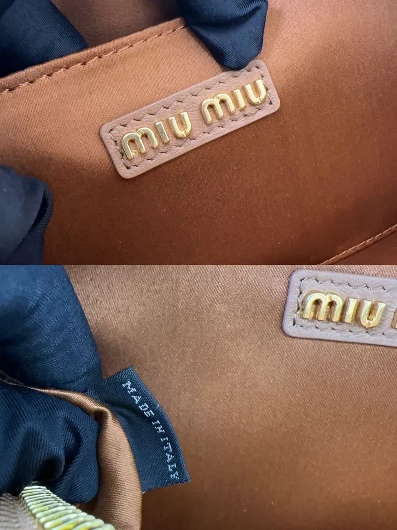 Miu Miu Brown Top Handle Crossbody Bag 170 - Image 9