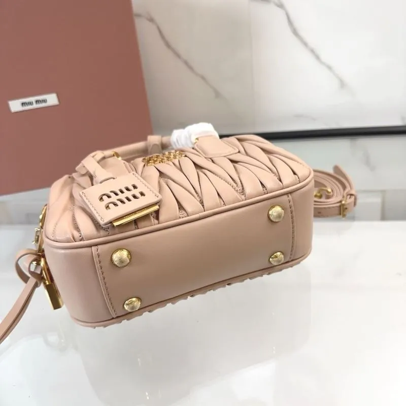 Miu Miu Nude Pink Top Handle Bag 172 - Image 6