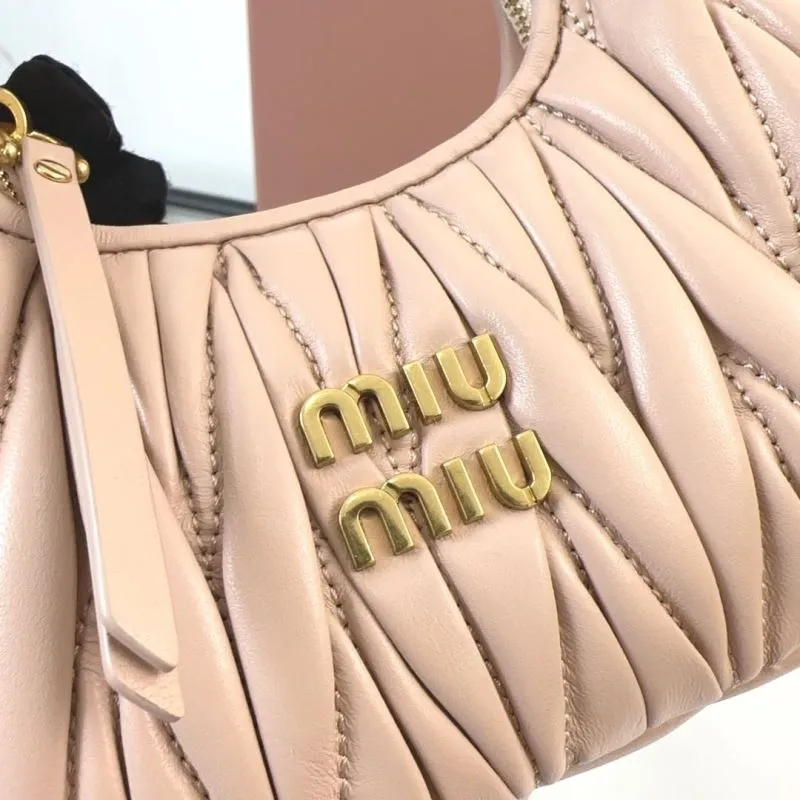 Miu Miu Light Pink Mini Top Handle Crossbody Bag 187 - Image 4