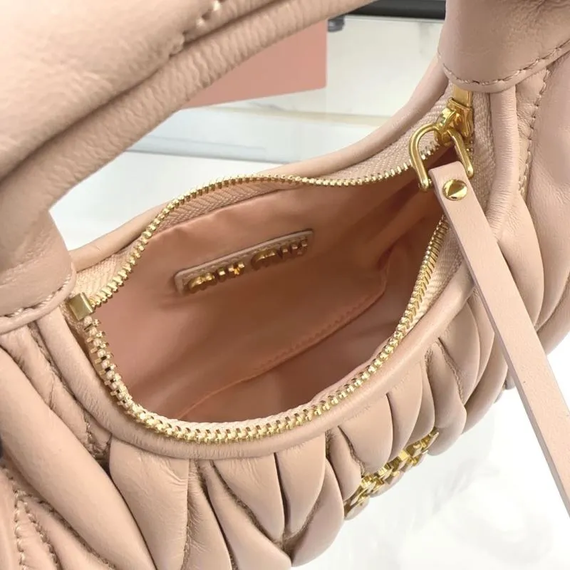 Miu Miu Light Pink Mini Top Handle Crossbody Bag 187 - Image 7