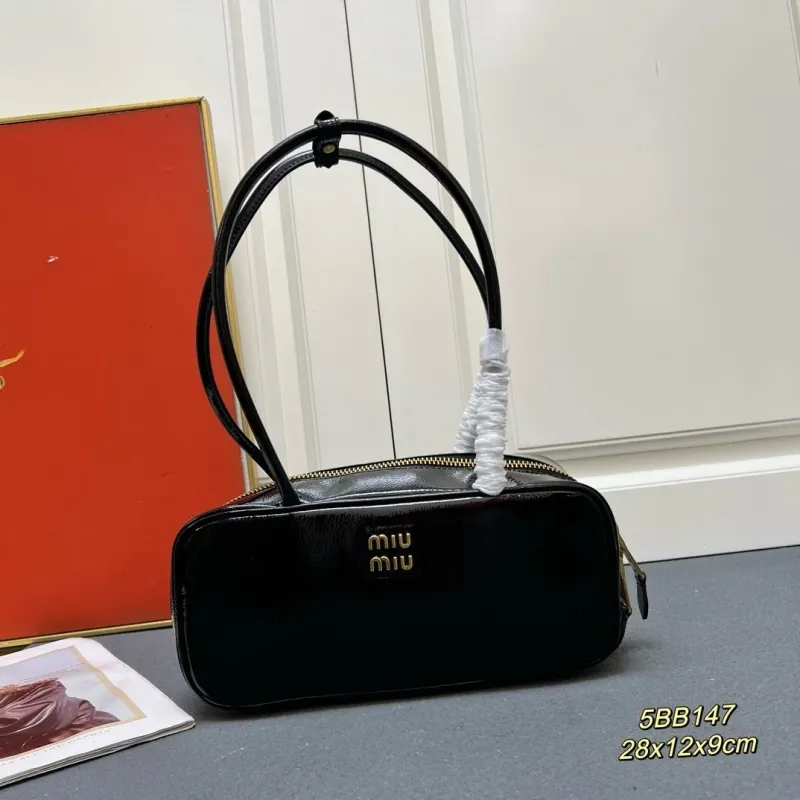 Miu Miu Black Top Handle Bag 5BB147