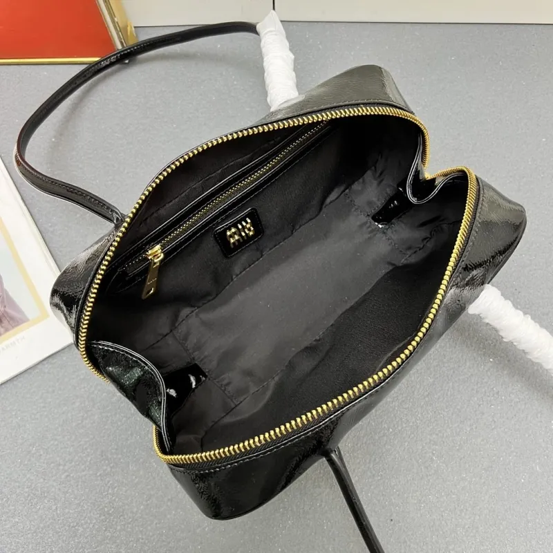 Miu Miu Black Top Handle Bag 5BB147 - Image 7