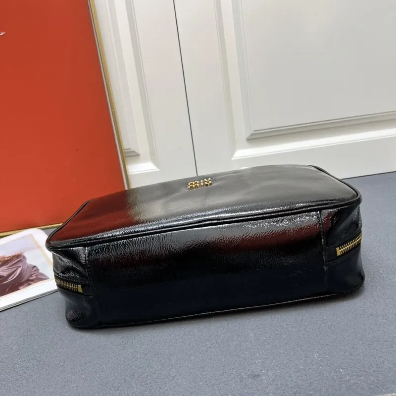 Miu Miu Black Top Handle Bag 5BB117 - Image 5