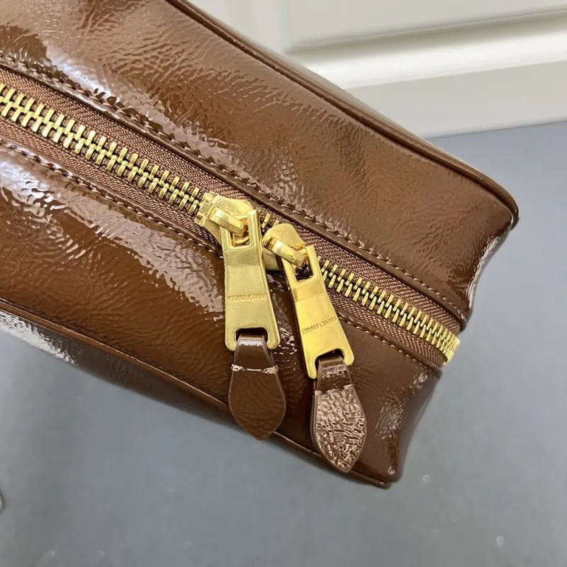 Miu Miu Brown Top Handle Bag 5BB117 - Image 7