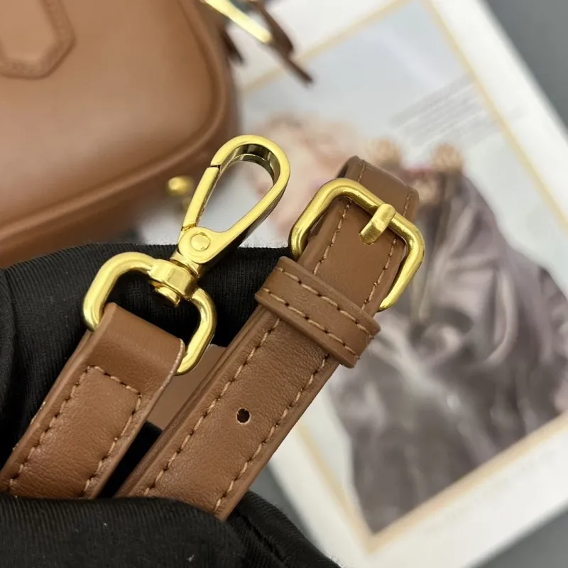 Miu Miu Brown Small Top Handle Bag 7003SQ - Image 5