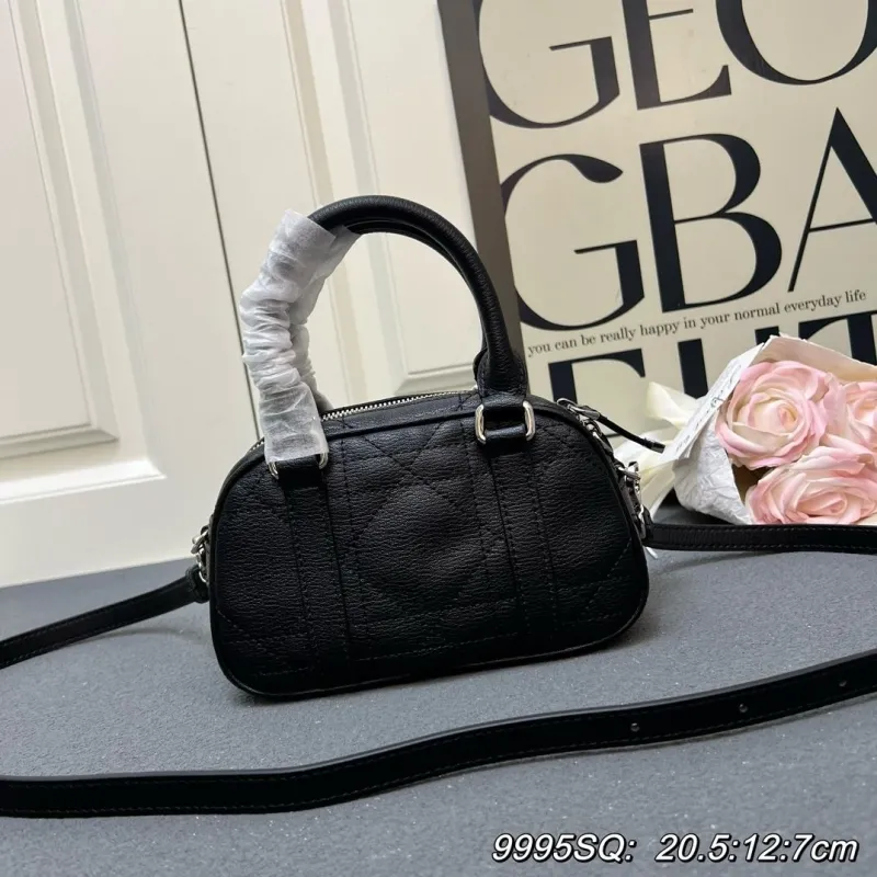 Alternative view of Christian Dior Black Leather Mini Crossbody Bag 9995SQ