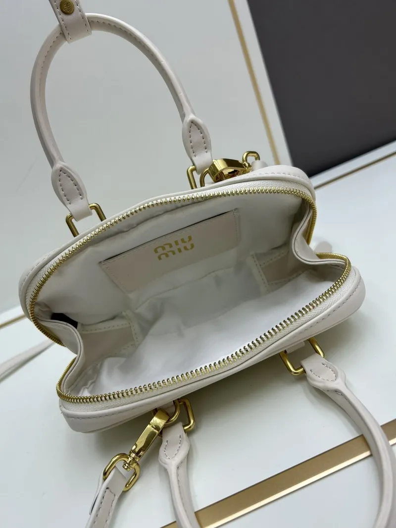 Miu Miu Cream White Top Handle Crossbody Bag C7036 - Image 7