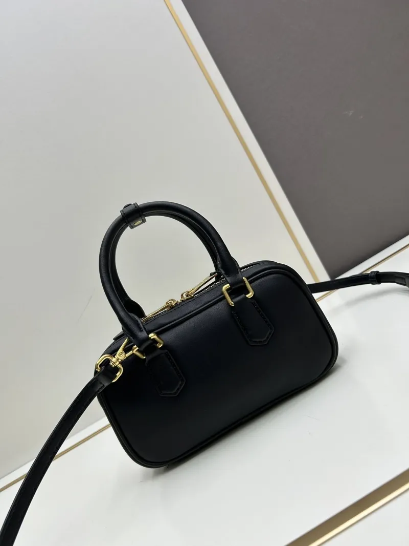 MIU MIU Black Top Handle Crossbody Bag C7036 - Image 3