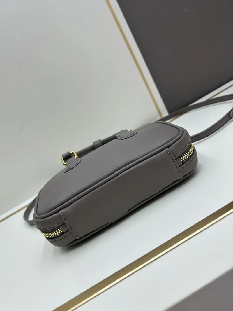 MIU MIU Gray Top Handle Crossbody Bag C7036 - Image 5