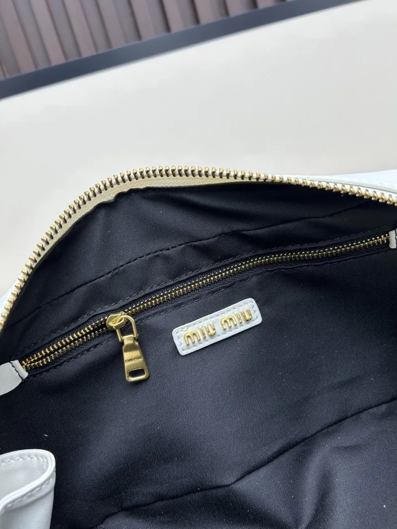 MIU MIU White Top Handle Bag 226 - Image 8