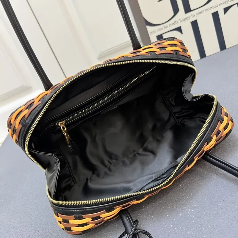 MIU MIU Small Woven Top Handle Bag 1C6648 - Image 10