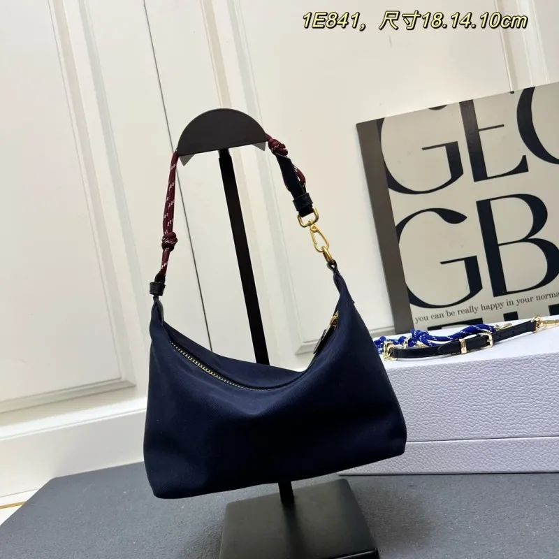 Alternative view of MIU MIU Navy Blue Top Handle Bag 1E841