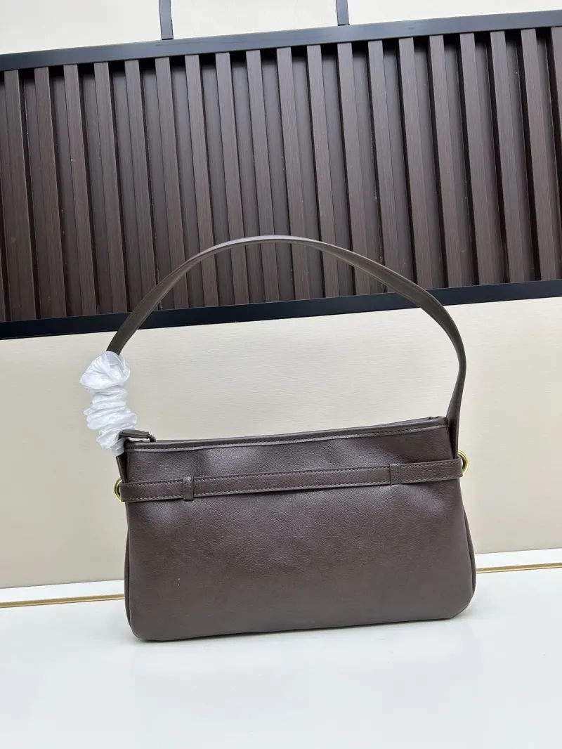 MIU MIU Brown Leather Shoulder Bag 2505 - Image 3