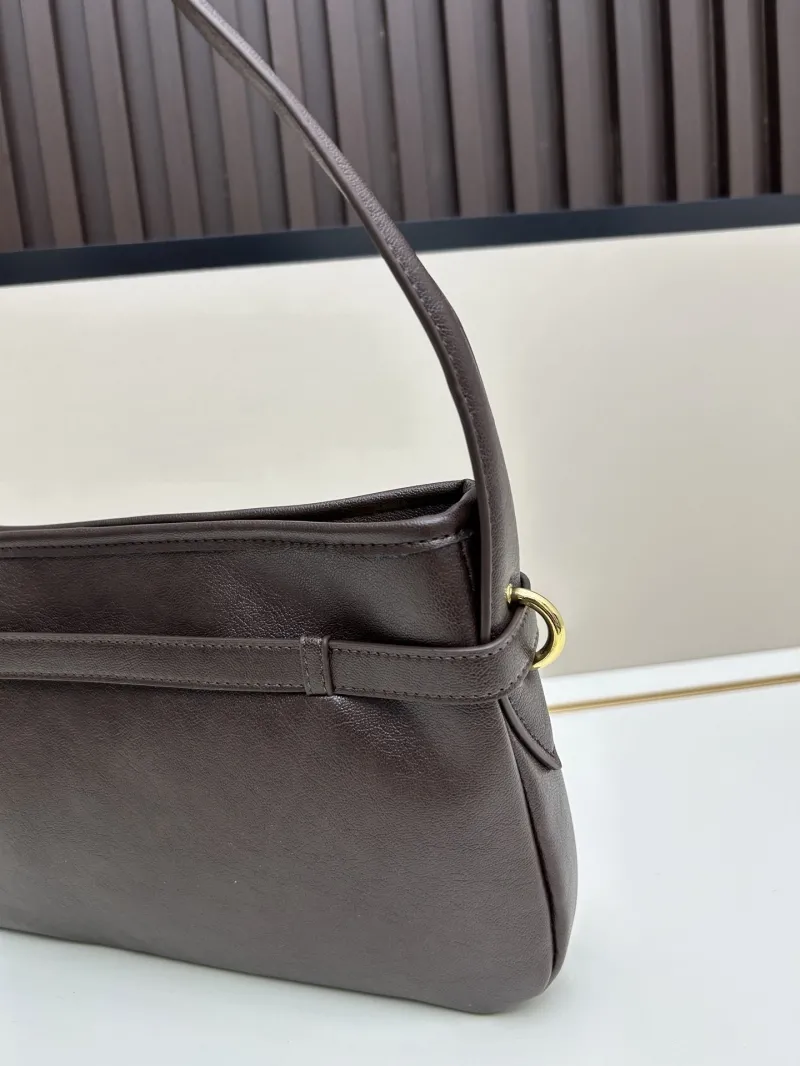 MIU MIU Brown Leather Shoulder Bag 2505 - Image 4