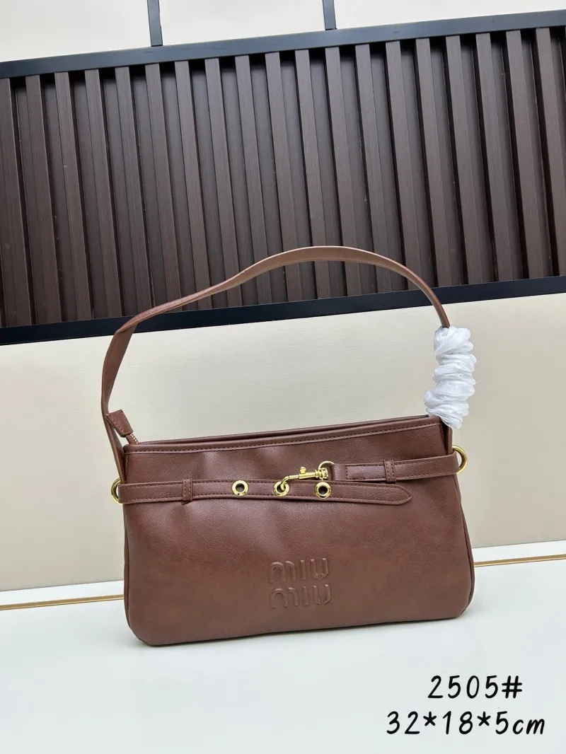 MIU MIU Brown Shoulder Bag 2505