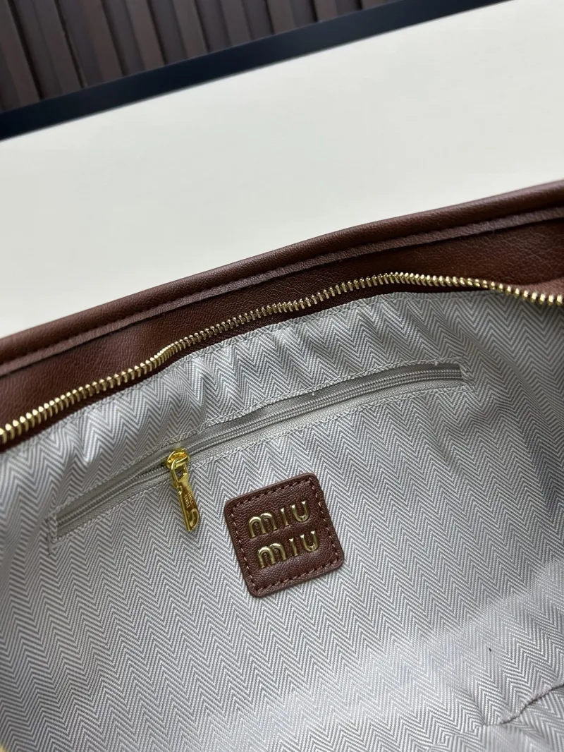 MIU MIU Brown Shoulder Bag 2505 - Image 8