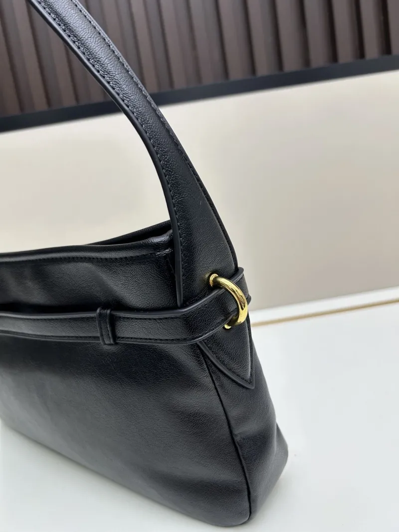 MIU MIU Black Leather Shoulder Bag Model 2505 - Image 6