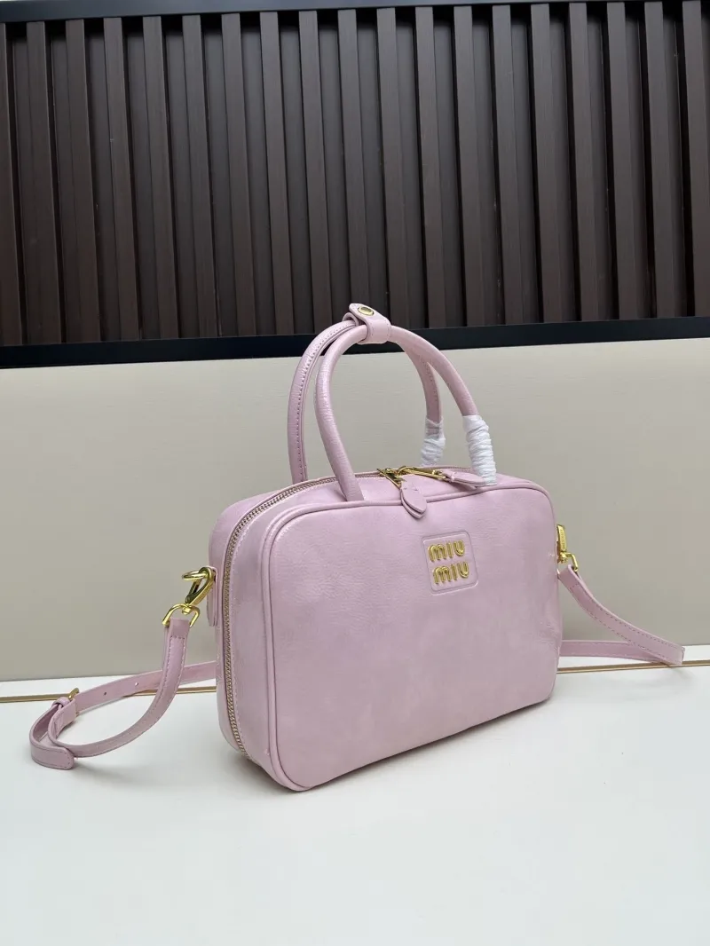 Alternative view of MIU MIU Pink Top Handle Crossbody Bag 2529
