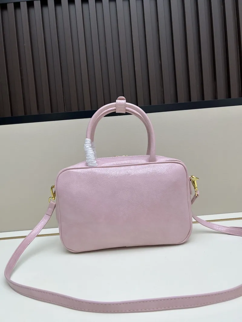 MIU MIU Pink Top Handle Crossbody Bag 2529 - Image 3