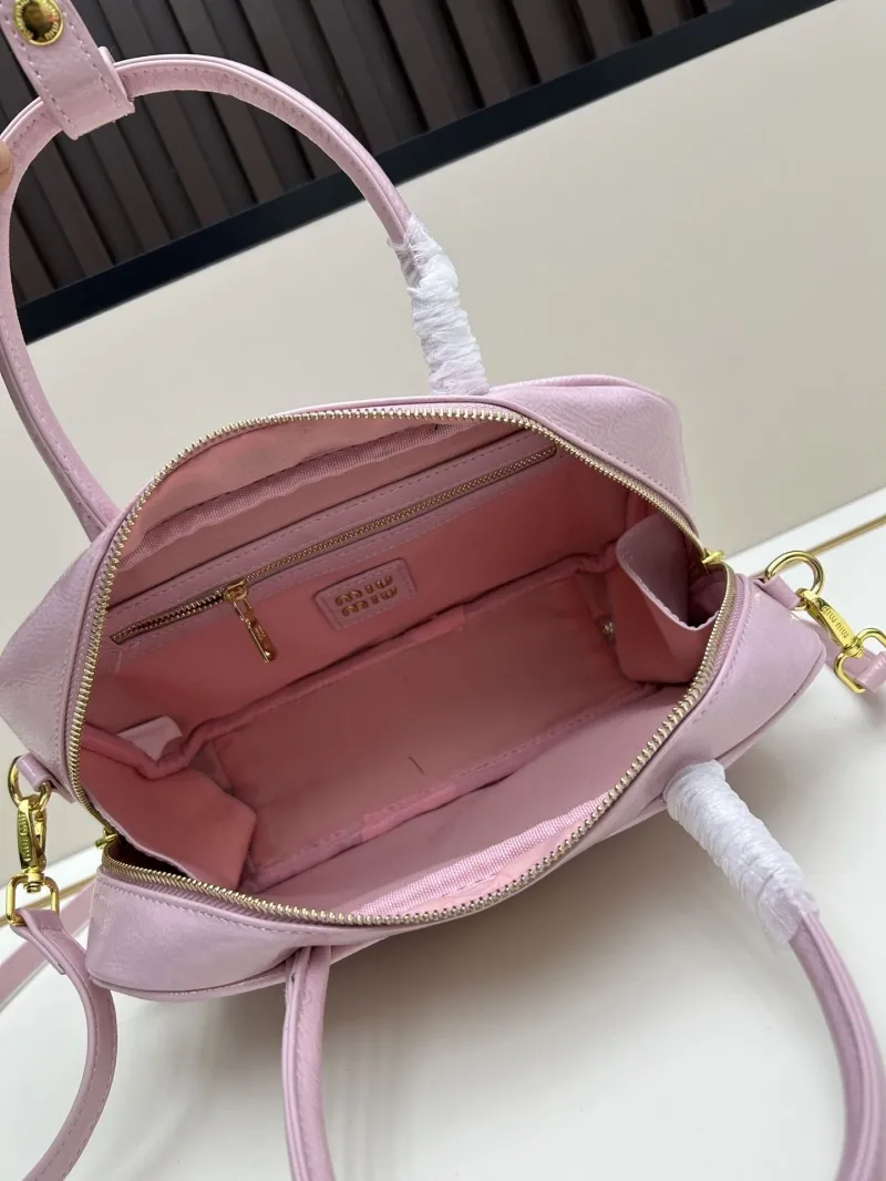 MIU MIU Pink Top Handle Crossbody Bag 2529 - Image 7