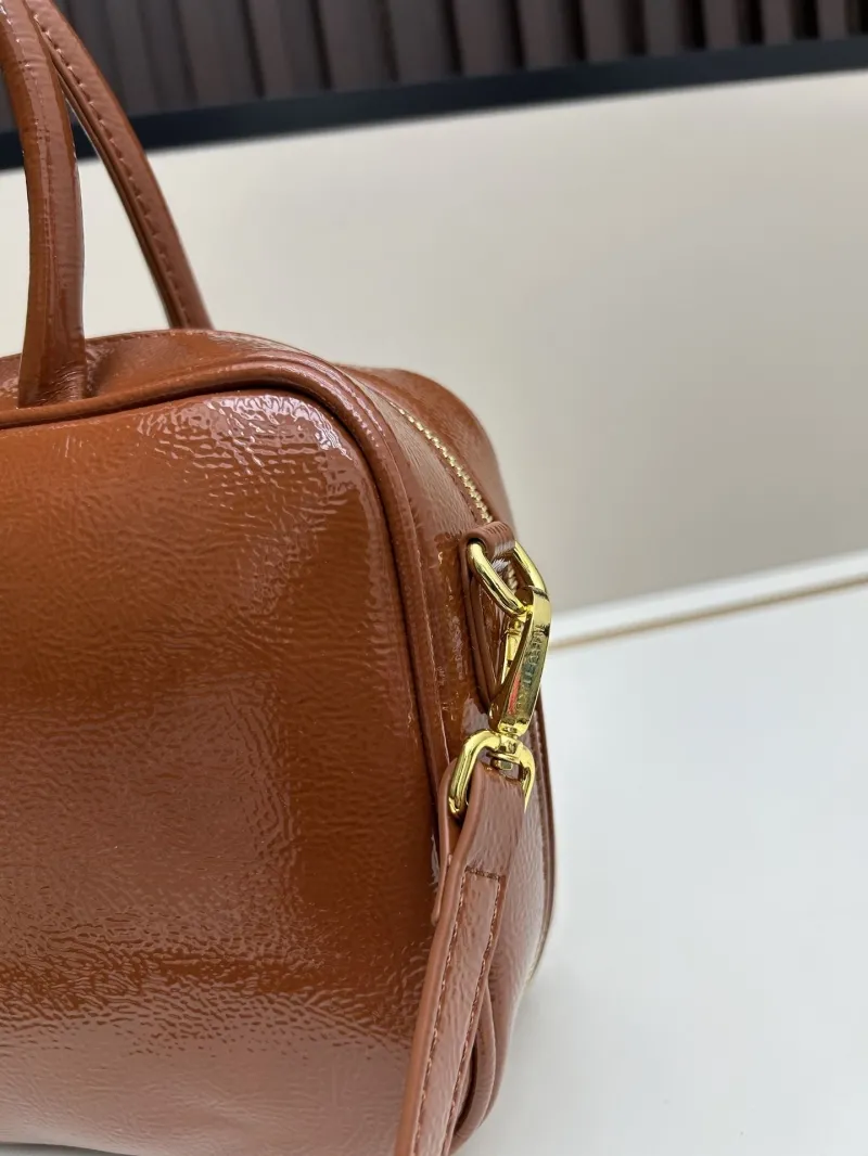 Miu Miu Brown Top Handle Bag 2529 - Image 6