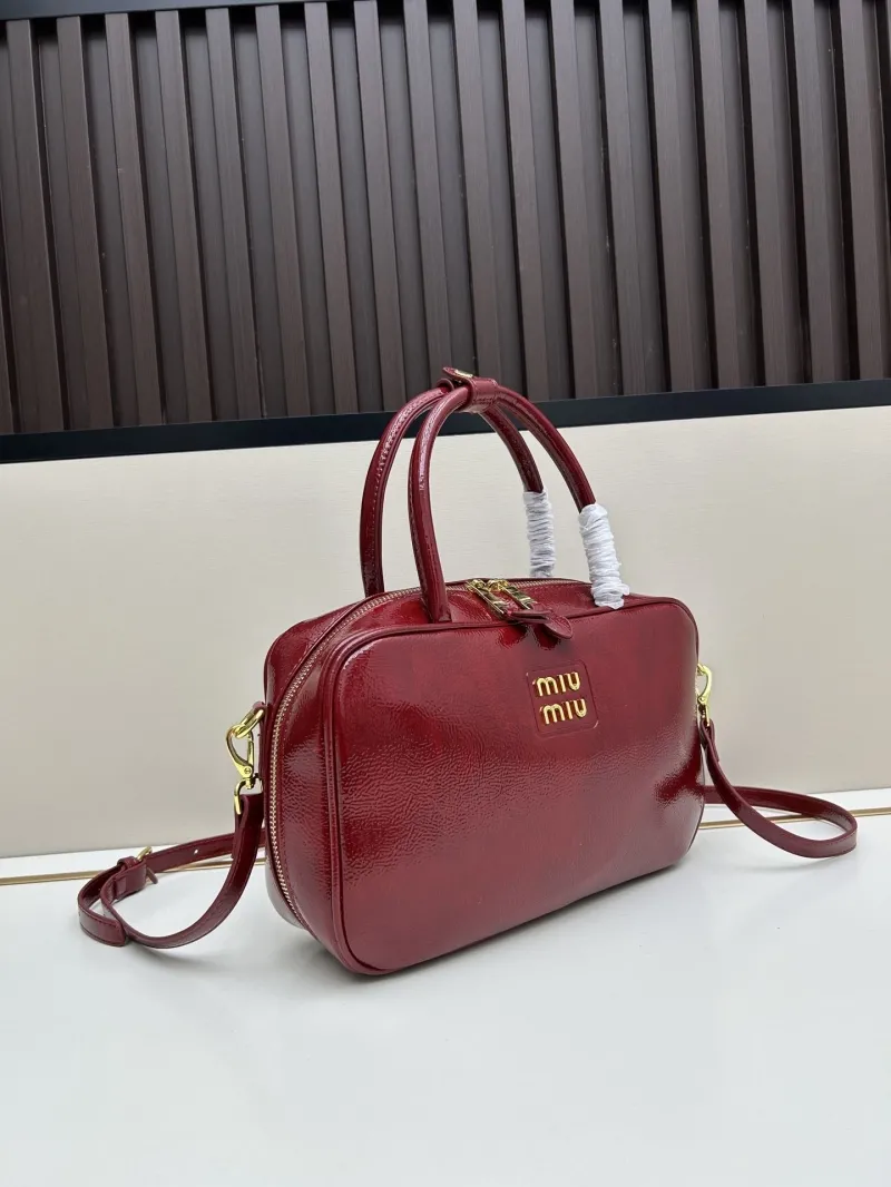 Alternative view of Miu Miu Red Top Handle Crossbody Bag 2529