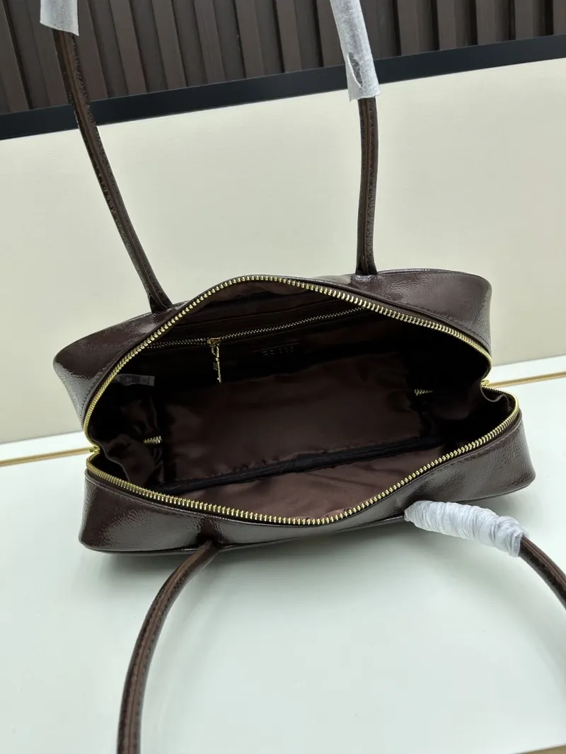 MIU MIU Brown Top Handle Bag 2503 - Image 7