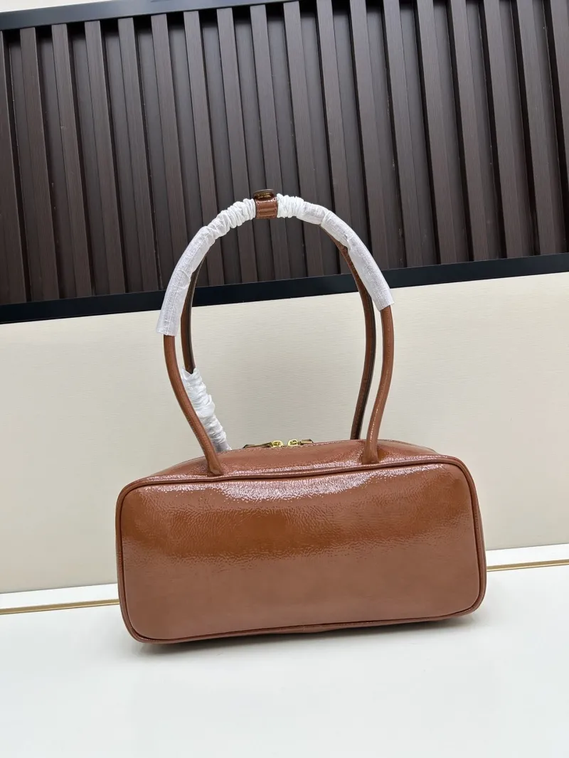 Alternative view of MIU MIU Brown Top Handle Bag 2503