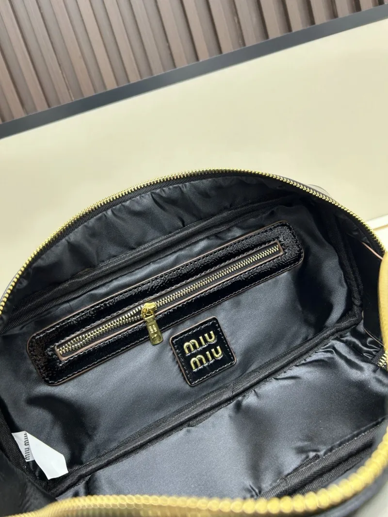 MIU MIU Black Top Handle Bag 2503 - Image 8