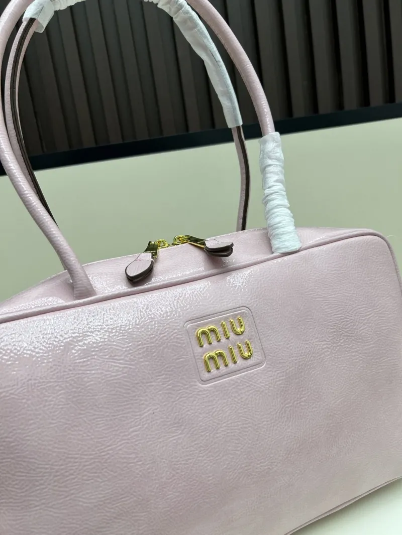 MIU MIU Pink Top Handle Bag 2510 - Image 4