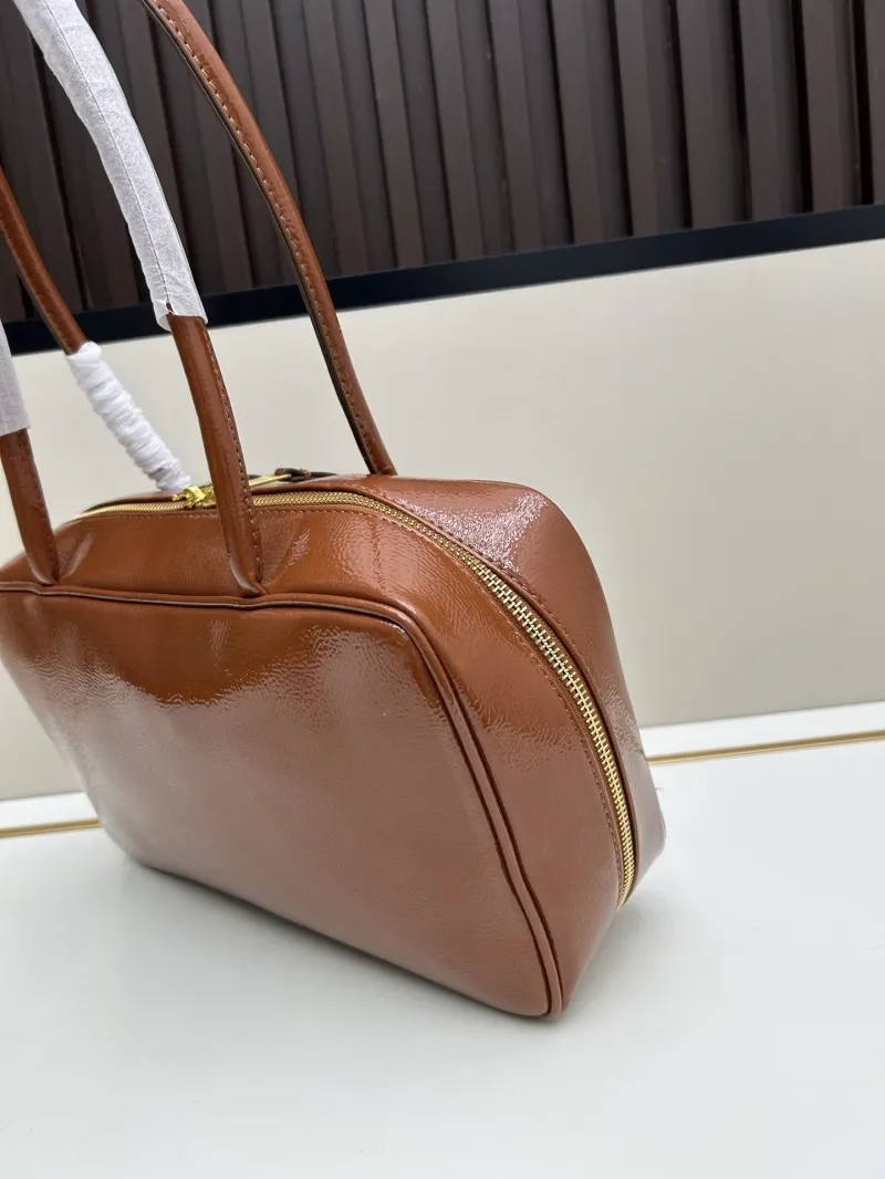 Miu Miu Brown Top Handle Bag 2510 - Image 3