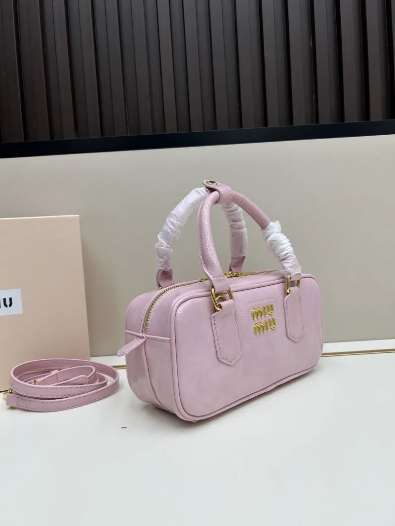 Alternative view of MIU MIU Pink Top Handle Crossbody Bag 2512