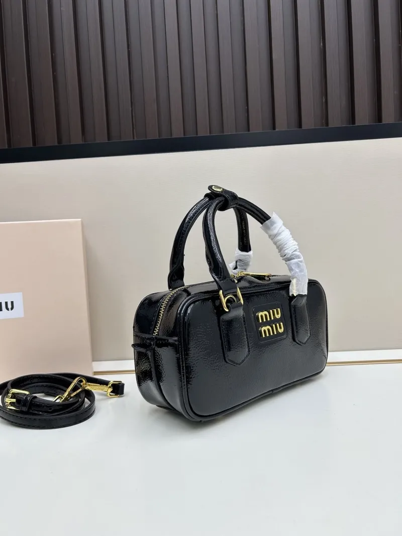 Alternative view of Miu Miu Black Top Handle Bag 2512