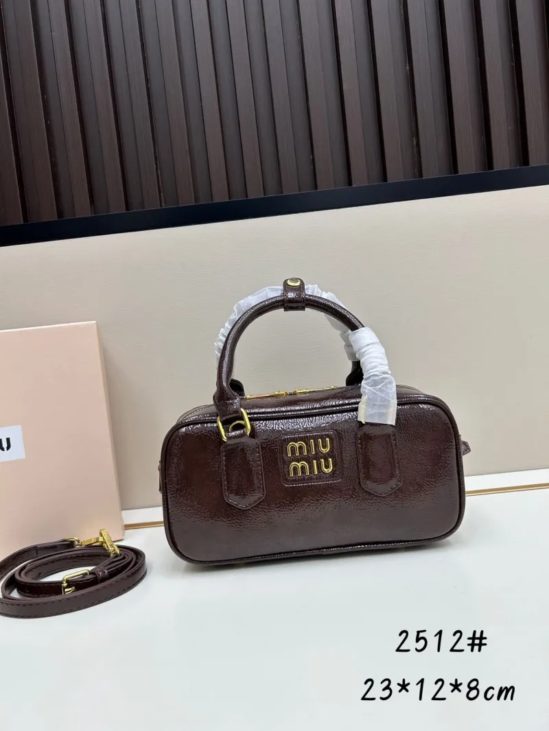 Miu Miu Top Handle Crossbody Bag Model 2512 - Image 6