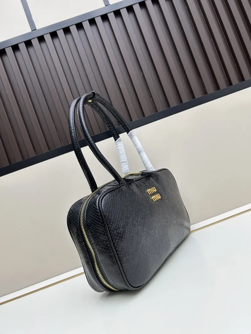 Alternative view of Miu Miu Black Top Handle Bag 02027