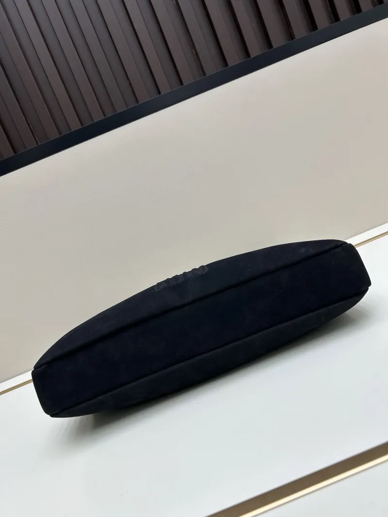 MIU MIU Black Suede Shoulder Bag 2505 - Image 5