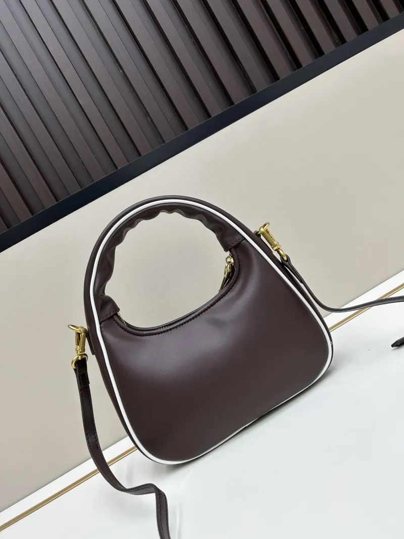 MIU MIU Brown Top Handle Crossbody Bag 02026 - Image 3