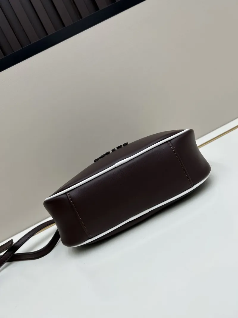 MIU MIU Brown Top Handle Crossbody Bag 02026 - Image 5