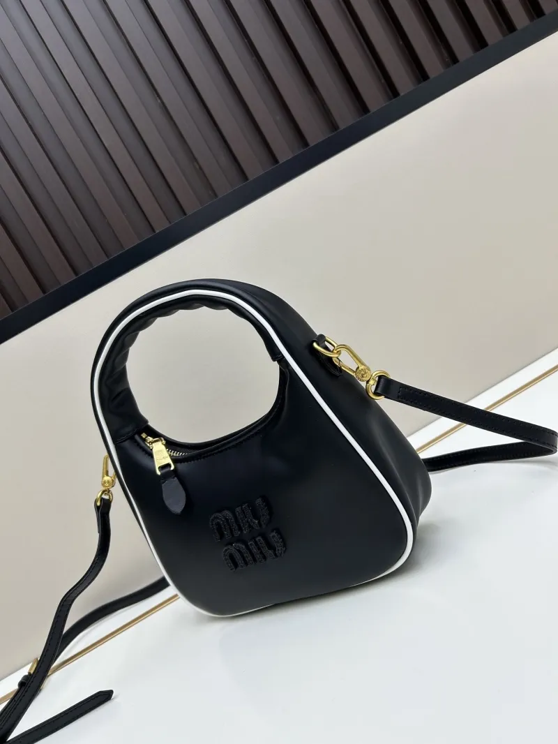 Alternative view of MIU MIU Black Top Handle Crossbody Bag 02026