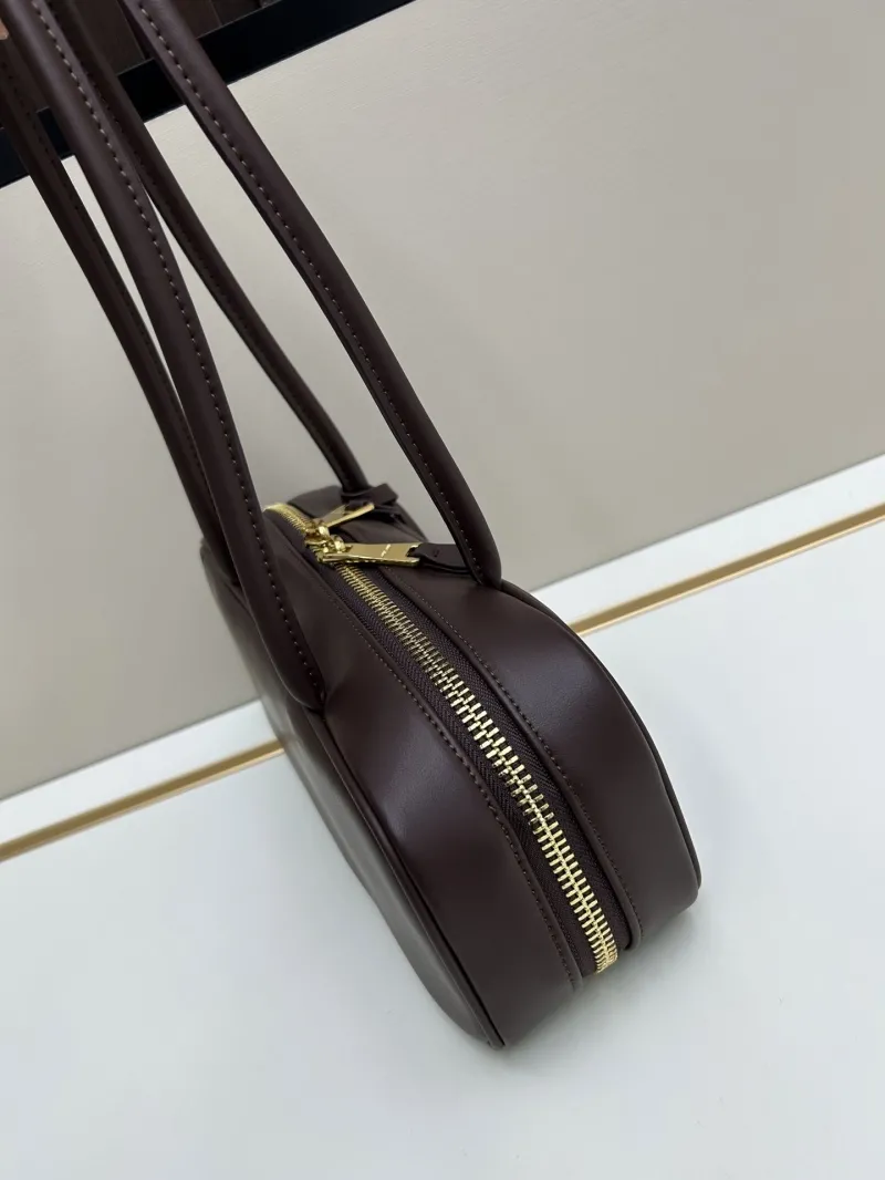 Alternative view of MIU MIU Dark Brown Top Handle Shoulder Bag 07047