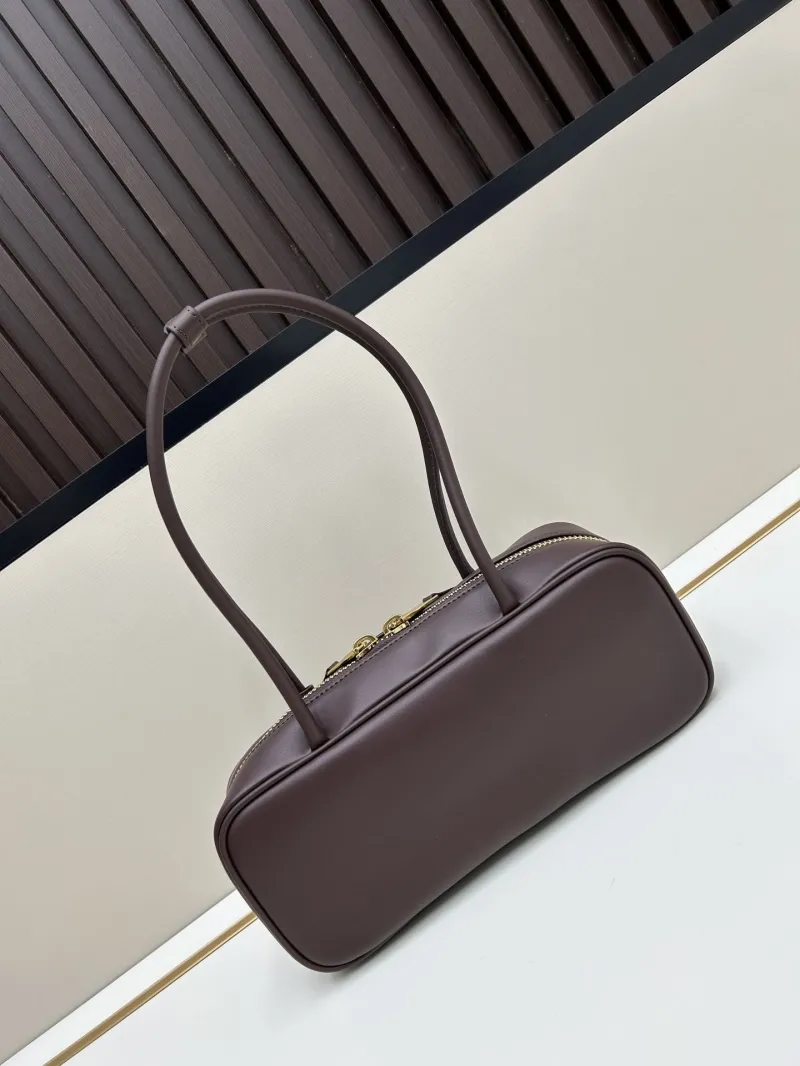 MIU MIU Dark Brown Top Handle Shoulder Bag 07047 - Image 3