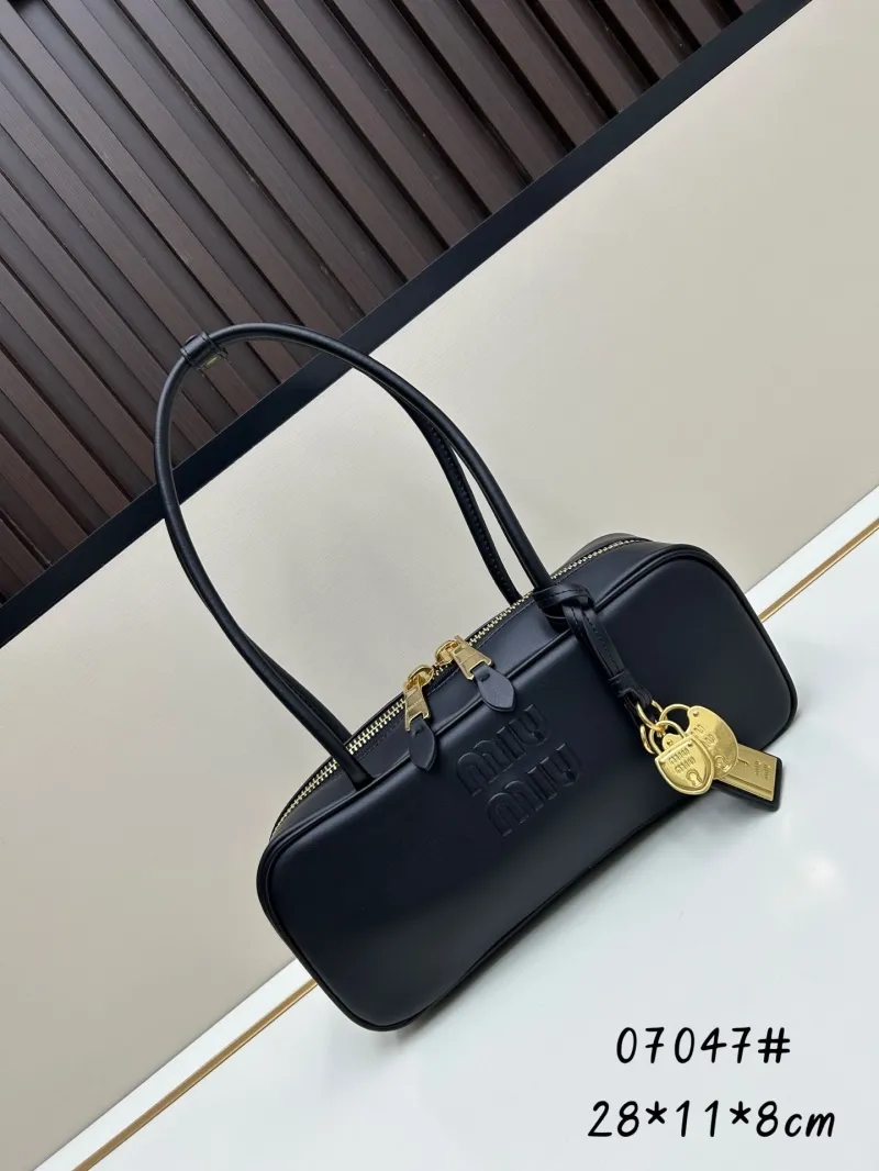 MIU MIU Black Top Handle Bag 07047