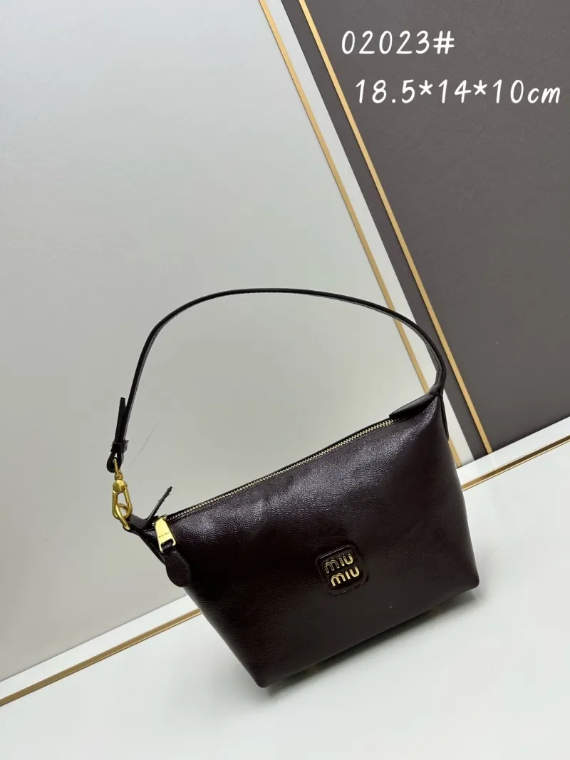 Miu Miu Dark Brown Underarm Bag 02023