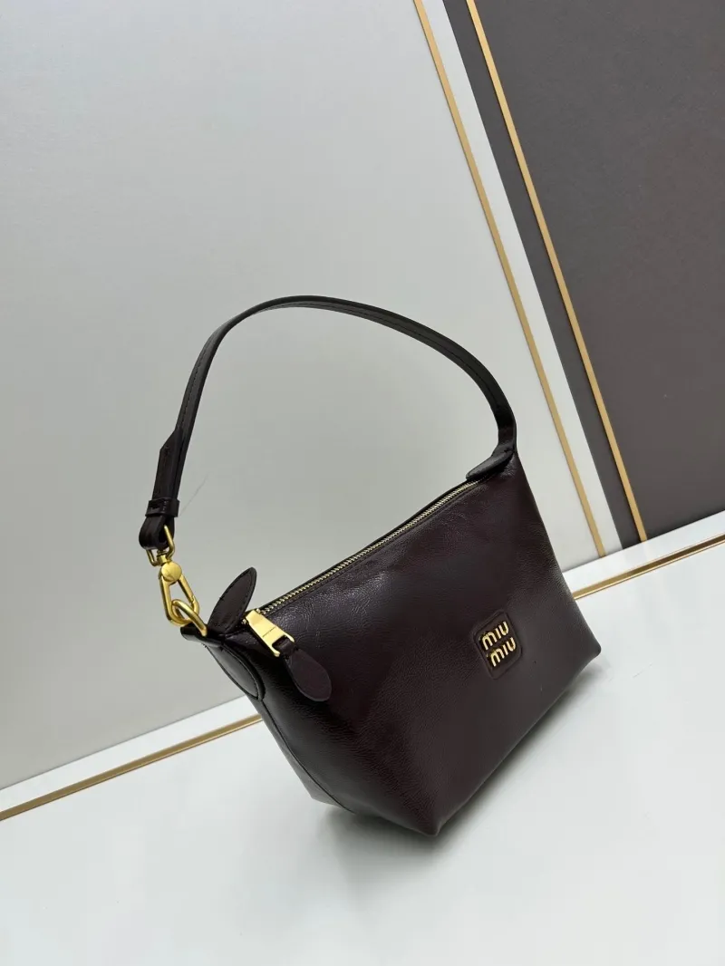 Alternative view of Miu Miu Dark Brown Underarm Bag 02023