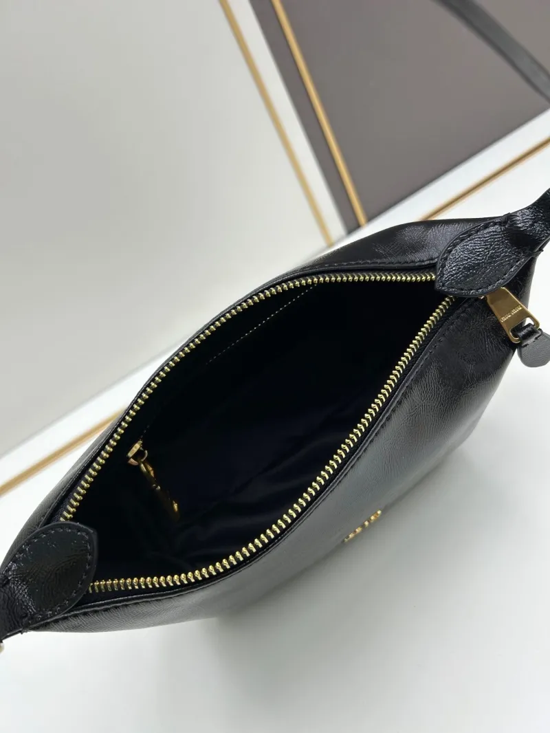 MIU MIU Black Leather Top Handle Bag 02023 - Image 7