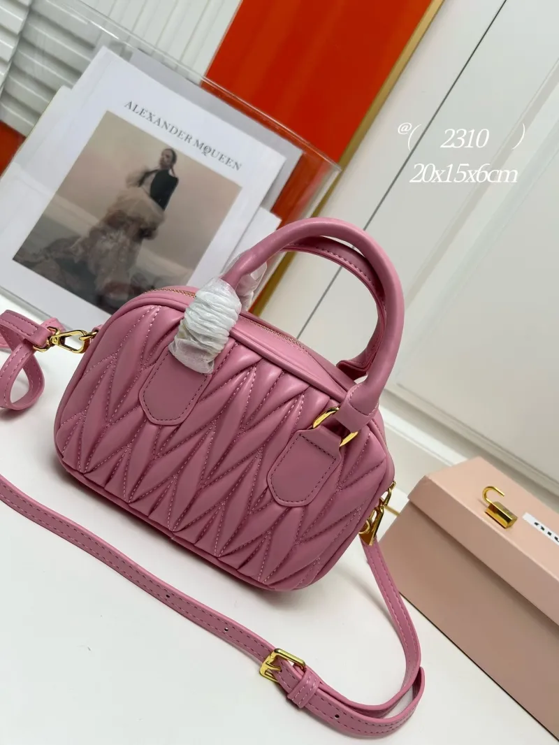 Alternative view of Miu Miu Pink Top Handle Crossbody Bag 2310