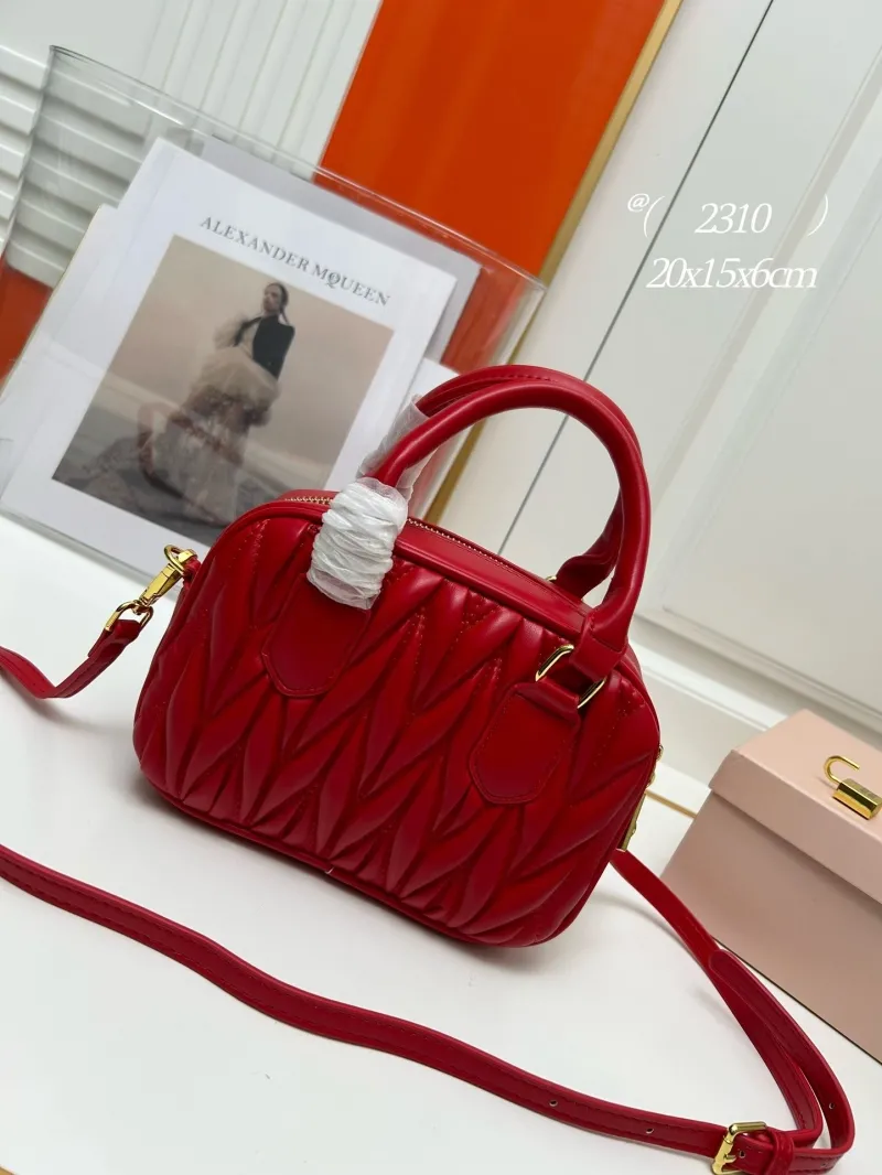 Alternative view of Miu Miu Red Top Handle Crossbody Bag