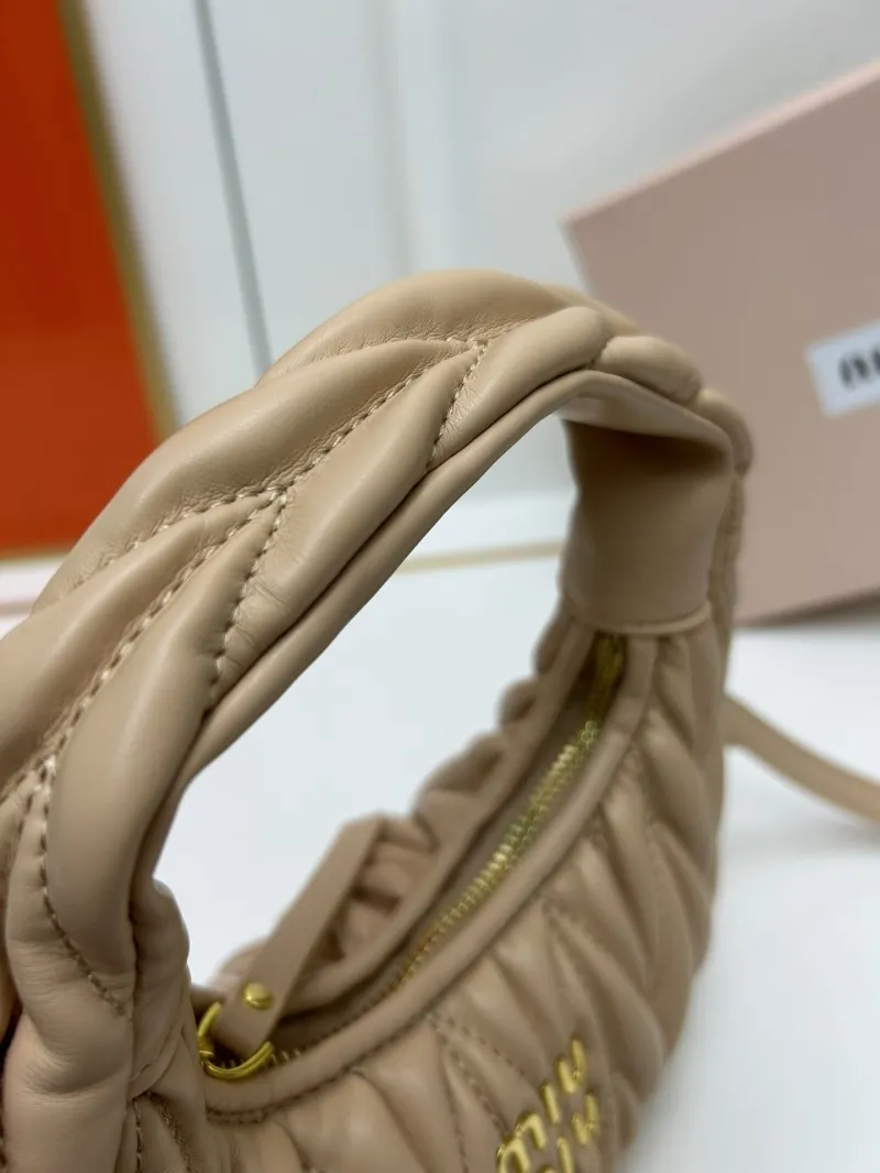 Miu Miu Beige Top Handle Crossbody Bag 2178 - Image 6