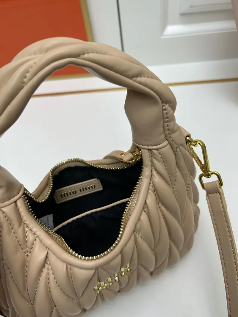 Miu Miu Beige Top Handle Crossbody Bag 2178 - Image 8