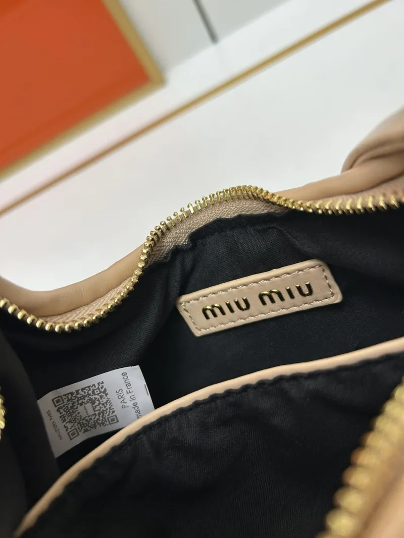 Miu Miu Beige Top Handle Crossbody Bag 2178 - Image 9